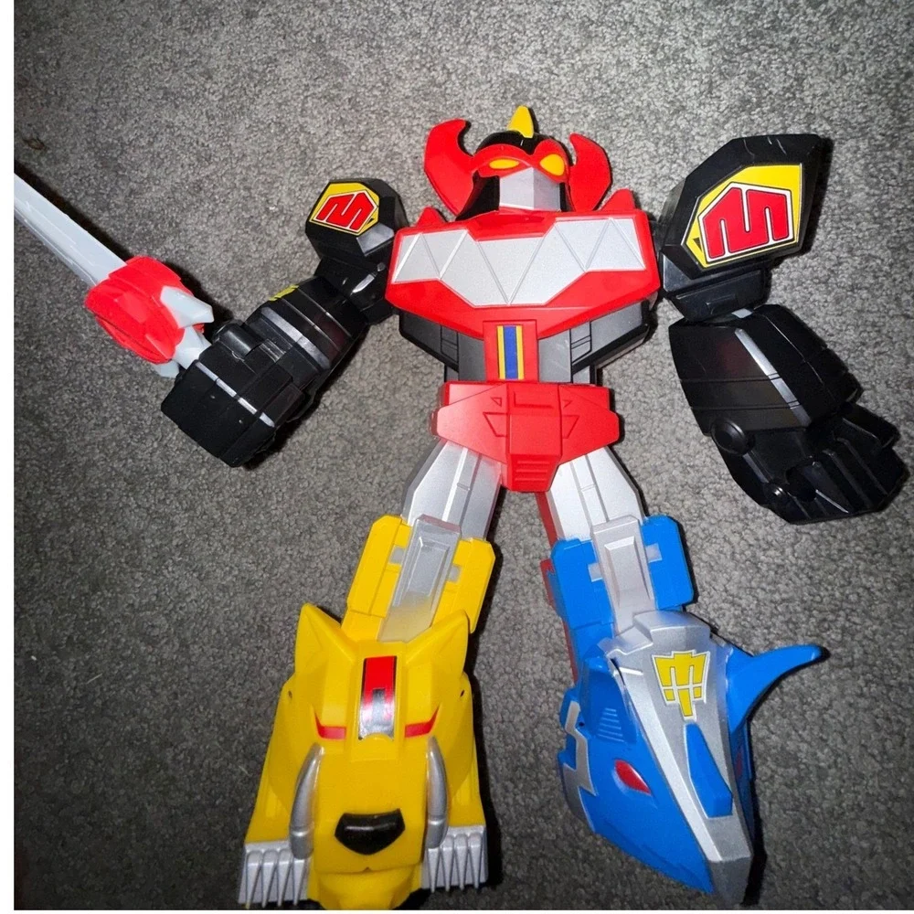 Hasbro Power Rangers Mighty Morphin Megazord Action Figure with Sword E6361 2019